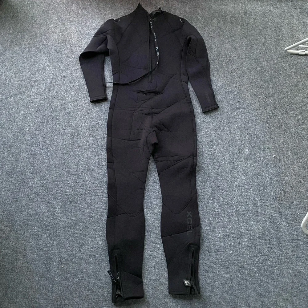 XCel Wetsuit Black Men Size XL Neoprene Full Suit Scuba Dive